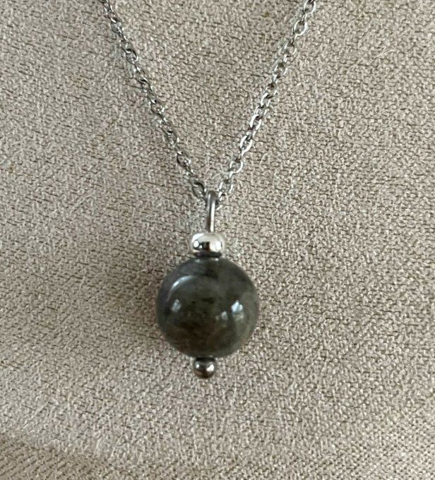 Collier Louise labradorite