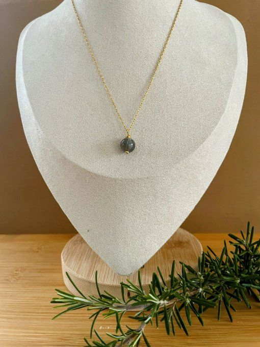 Collier Louise labradorite 